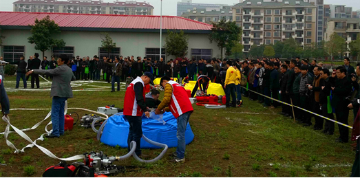 森防事业部携电动工作车参加湖南省森火展示会 森防事业部携电动工作车参加湖南省森火展示会